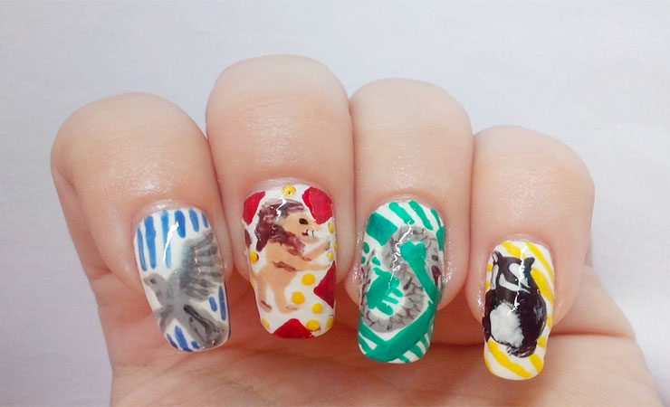 HARRY POTTER INSPIRED NAILS