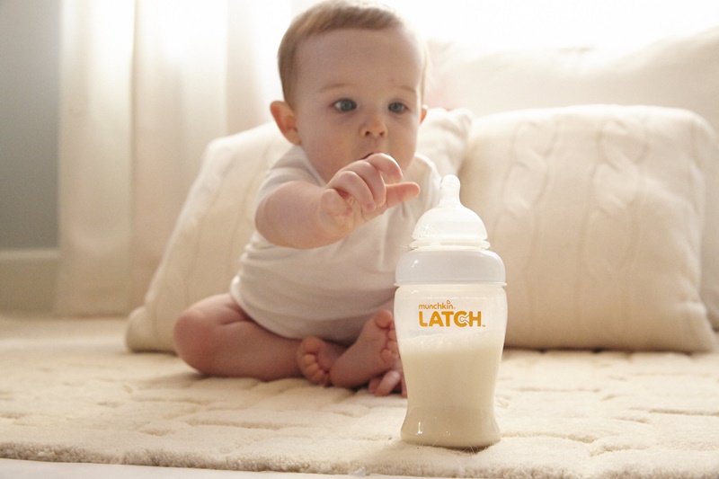 The Latch And Feeding Bottle