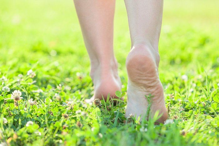 Health Benefits Of Walking Barefoot On Grass